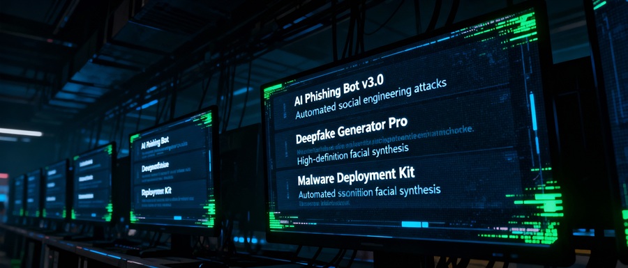 Cybercrime-as-a-Service: AI Tools on the Dark Web in 2025